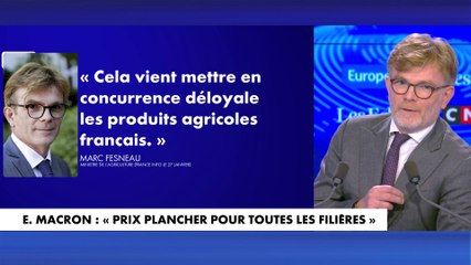Marc Fesneau : «La proposition de LFI pour un prix plancher sur le lait c'est un modèle soviétique»