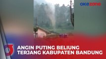 Angin Puting Beliung Terjang Kertasari Bandung, Puluhan Rumah Rusak