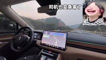 China Wenjie M5 high-speed autonomous driving