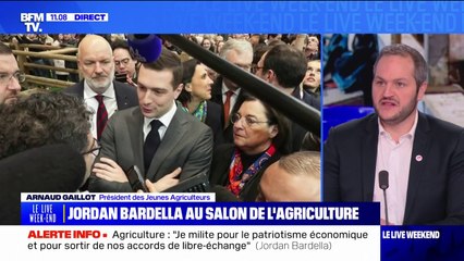 Arnaud Gaillot (président des Jeunes Agriculteurs) : "Le jeu de dupes, c'est fini"