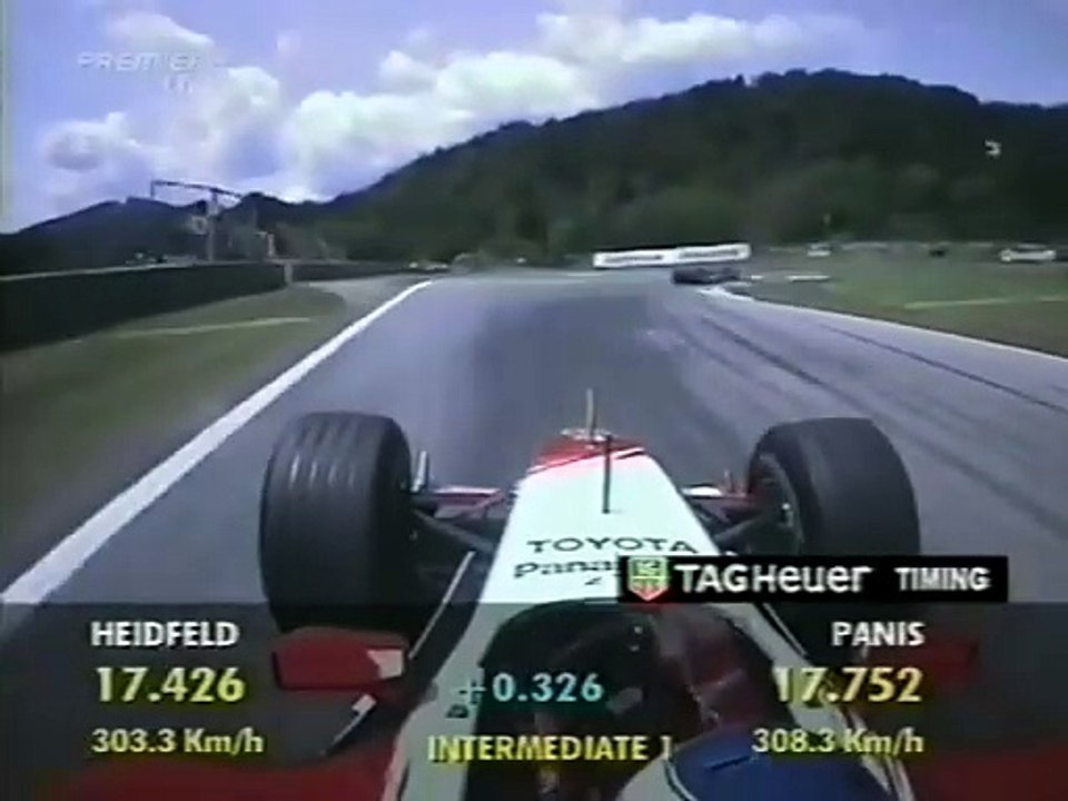 F1 – Olivier Panis (Toyota V10) Onboard – Austria 2003