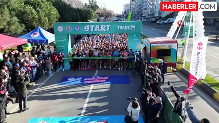 44. Uluslararası Trabzon Yarı Maratonu koşuldu