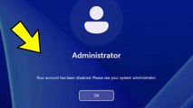 Your account has been disabled Please see your system administrator in Windows 11 / 10 - How To Fix it