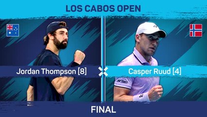 Thompson beats Ruud to claim first ATP title