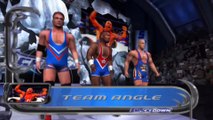 WWE Evolution vs Team Angle 6 Man elimination tag match | SmackDown Here comes the pain PCSX2