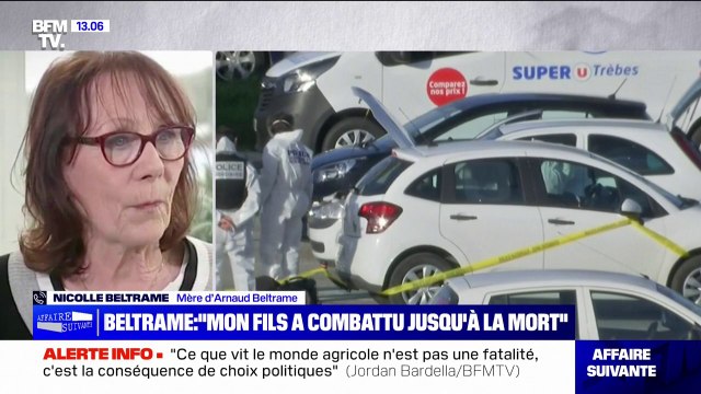 Nicolle Beltrame (Mère d'Arnaud Beltrame) : Il faut cesser de parler de sacrifice par rapport à la mort de mon fils