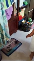 ang sweet sa kambal nya