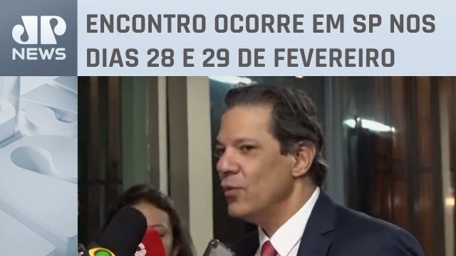 Fernando Haddad comandará primeira reunião do G20 com ministros de finanças