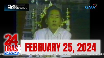 24 Oras Weekend Express: February 25, 2024 [HD]