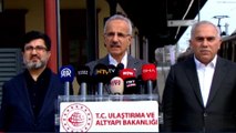 Ulaştırma Bakanı Urtaloğlu: İstanbul temel atmama törenleri değil...