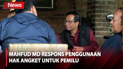 Soal Hak Angket untuk Pemilu, Begini Respons Mahfud MD