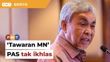 ‘Tawaran’ PAS hidup semula MN tak ikhlas, kata Zahid