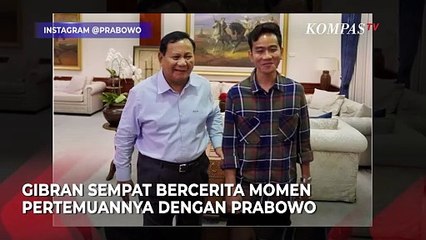 Kelakar Gibran soal Obrolan dengan Prabowo di Kertanegara