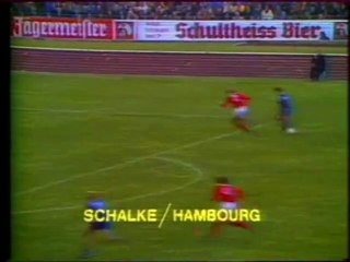 SCHALKE  - HAMBOURG  - 1976 - SAISON  1976/1977  -