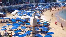 VÍDEO: Mulher fica presa em pedras e banhistas se mobilizam no Porto da Barra