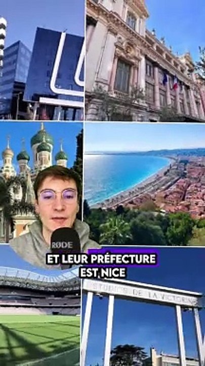 Tous les départements de France : La Côte-D'Azur