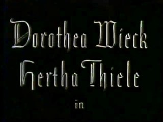 Anna und Elisabeth (1933) – Ein zeitloses Drama aus der Vergangenheit
