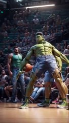 Hulk cant be stopped Guess this NBA Player️