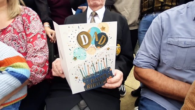 Leap year baby Gordon Meese celebrates his 92 birthday.