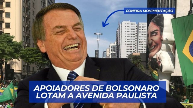 Apoiadores de Bolsonaro chegam à Avenida Paulista para ato em defesa ao ex-presidente