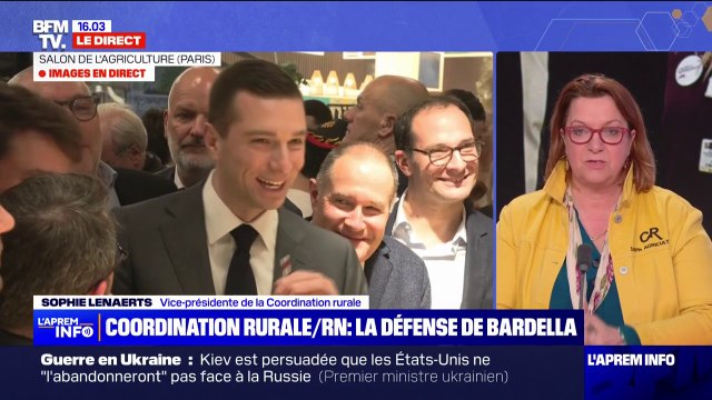 Soupçons de liens entre le RN et la Coordination rurale: Sophie Lenaerts dénonce une grosse manipulation