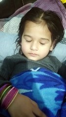 Cute Trishu singing song along with father |song-udja kale kawa