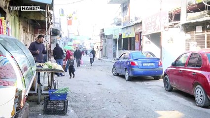 TRT Haber, Batı Şeria'da Balata Mülteci Kampı'na girdi