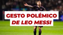 Controversia por este feo desplante de Messi a un rival al acabar el partido