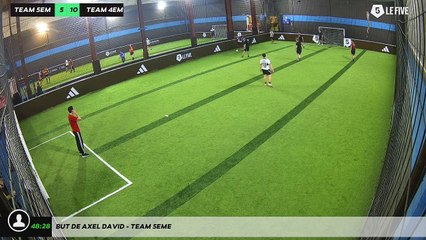 But de Axel DAVID - Team 5eme