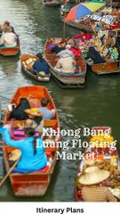 Khlong Bang Luang Floating Market