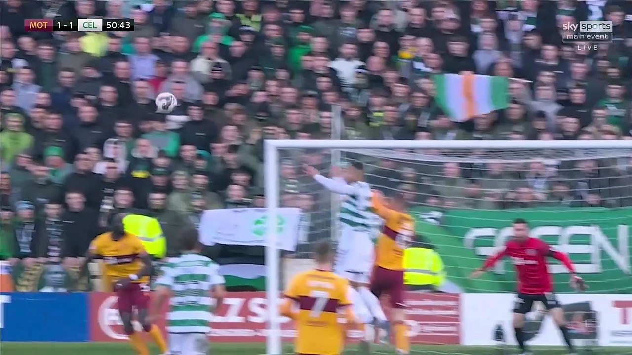 Motherwell Vs Celtic 2 half