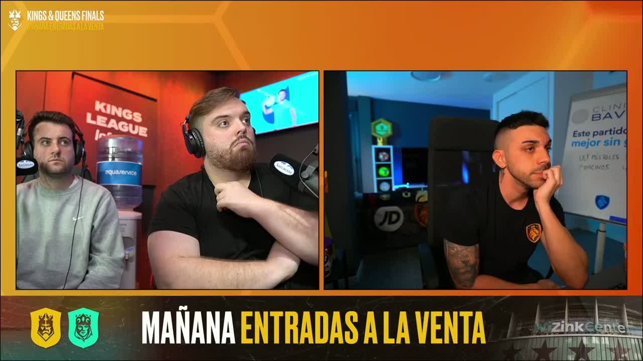 La reacción de Ibai tras la goleada de Ultimate Móstoles a Porcinos
