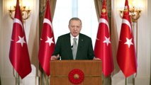 Erdoğan, Bayburt'un düşman işgalinden kurtuluşunun 106'ncı yıl dönümü için mesaj yayınladı