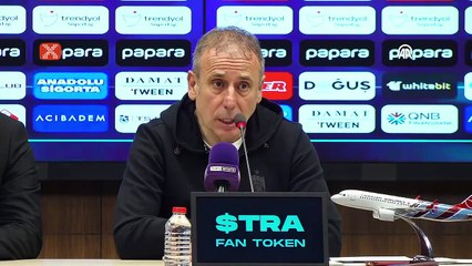 Abdullah Avcı: "Son 3 maç, gol yemeden 9 puan"