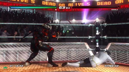 TAG TEAM HAYABUSA AND LISA DEAD OR ALIVE 5 4K 60 FPS GAMEPLAY