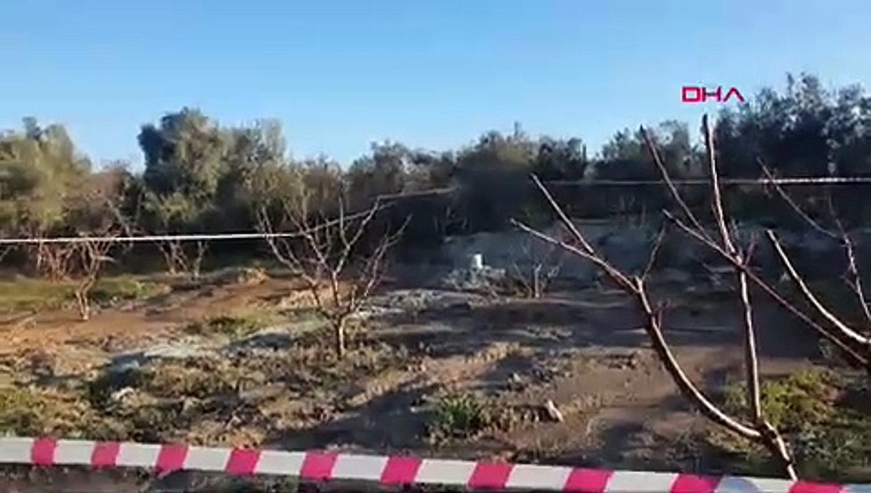 Mersin'de korkutan keşif: Bahçesini kazarken buldu, itfaiye zor söndürdü