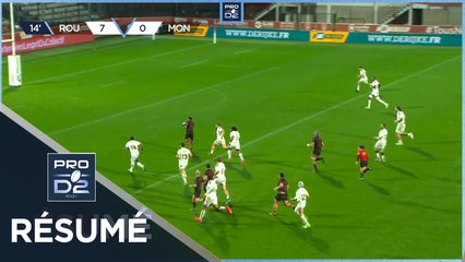 PRO D2 Saison 2023-2024 J21 - Résumé Rouen Normandie Rugby - US Montalbanaise