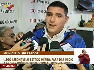 Mérida |  Gobierno regional inicia la Operación de Protección al Pico Humboldt