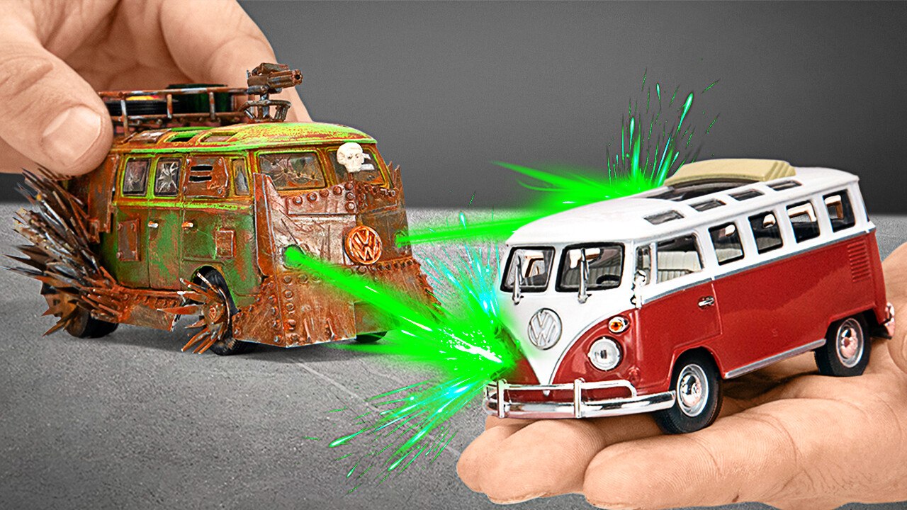 Kevin Makes 13 Awesome Crafts - Stunning Dioramas, Awesome Figurines, Fast Cars and more! ️