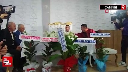 Çankırı Belediye başkanı rakibinin nikah şahidi oldu