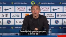 PSG - Luis Enrique : “Nous devons nous habituer à jouer sans Kylian”