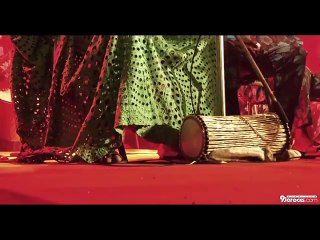 Ayinla performing live on stage in Abeokuta