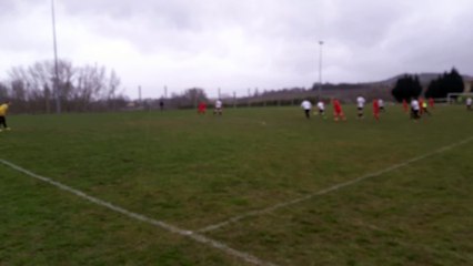 L'OCCASION DE ROMAIN PEYRARD FACE AU FC PLATEAU ARDECHOIS DIMANCHE 25 FÉVRIER 2024