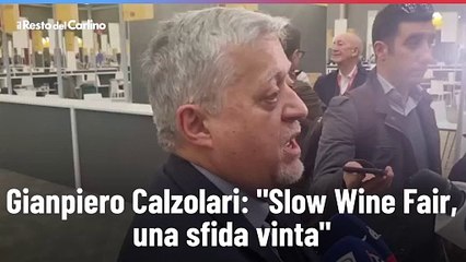 Gianpiero Calzolari: "Slow Wine Fair, una sfida vinta"