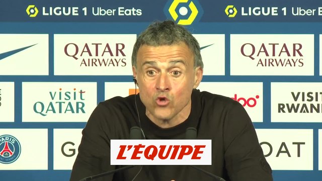 Enrique : « Nous devons nous habituer à jouer sans Mbappé » - Foot - L1 - PSG