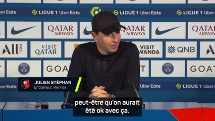 Rennes - Stéphan : “Un pénalty pour les grandes équipes ça”
