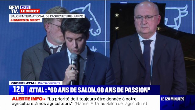 Agriculture: Toute cette passion a un prix, celui de la valeur donnée au fruit du travail de nos agriculteurs , affirme Gabriel Attal