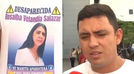 Joven recorre toda Colombia buscando a su mamá desaparecida hace dos años