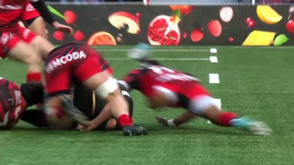 TOP 14 - Essai de Davit NINIASHVILI (LOU) - LOU Rugby - Oyonnax Rugby