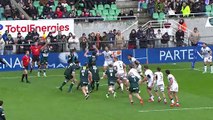 TOP 14 - Essai de Thibault DAUBAGNA (SP) - Section Paloise - RC Toulon